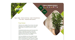 Desktop Screenshot of ficusforever.com